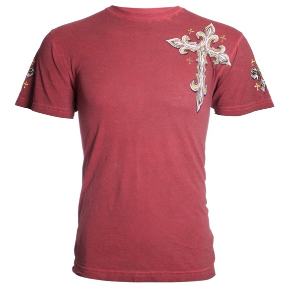 Archaic Affliction T-Shirt SPINE WINGS - Picture 2 of 9